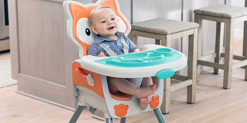 Chaise haute design pour bébé